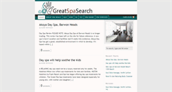 Desktop Screenshot of greatspasearch.com