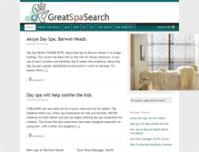 Tablet Screenshot of greatspasearch.com